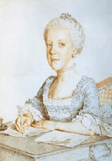 Maria Johanna, Archduchess of Austria
by Jean Etienne Liotard, 1762 2