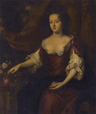 Mrs Mary Sarsfield
by Godfrey Kneller, 1680 2