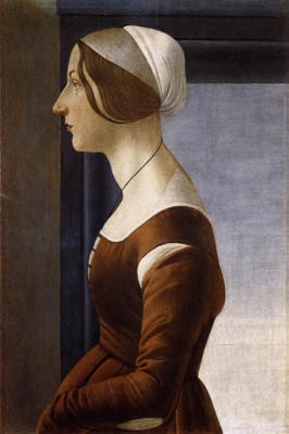 Clara Orsini
by Sandro Botticelli 1