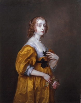 Lady Mary Herbert
by Anthony Van Dyck, 1636 2