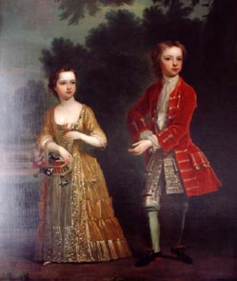 Lord and Lady John and Anne Egerton
by Charles Jervas, 1716 2