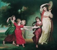 Susanna, Marchioness of Stafford
and her four children
by George Romney, 1777 2