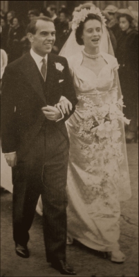 John Colville and Lady Margaret Egerton
Marriage, 20 October 1948 2