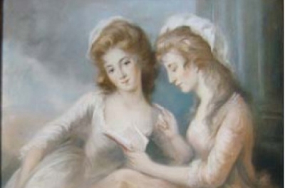 Mary and Elizabeth Beauclerk (l-r)
by their mother, Lady Diana Beauclerk 1