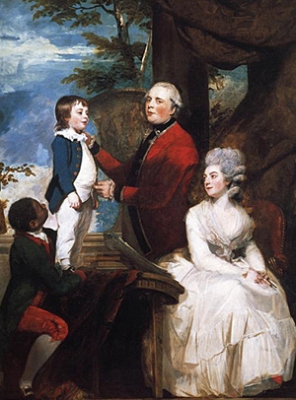 George Nugent-Temple-Grenville, 3rd Earl Temple
his wife Mary and son Richard, 1780 2