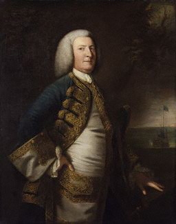 Admiral George Anson, 1st Lord Anson
by Sir Joshua Reynolds, 1755 2