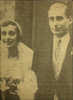 Lord Martin Cecil and Edith Csanady de Telegd
Marriage, 17 January 1934 2