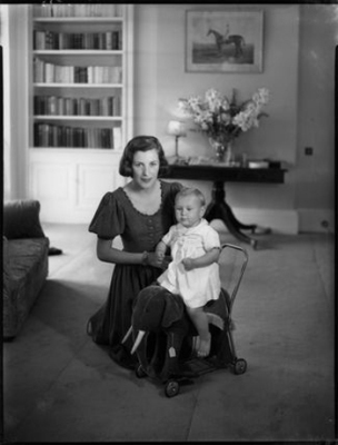 Francoise, Countess of Shaftesbury
and her son Anthony 2