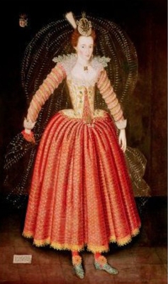 Lucy, Countess of Bedford
by Inigo Jones, 1606 2