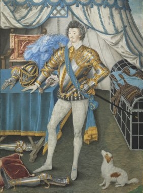 Sir Anthony Mildmay
by Nicolas Hilliard, 1590 2