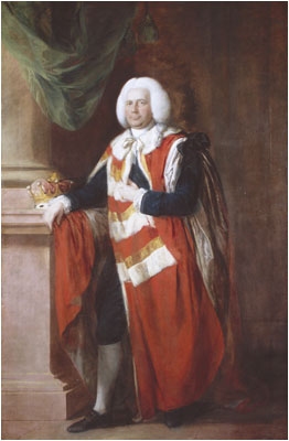 Robert Sherard, 4th Earl of Harborough
by Thomas Gainsborough,1770 2