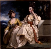Hester Thrale and her mother (?)
by Sir Joshua Reynolds, 1781 2