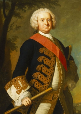 Vice-Admiral Sir Peter Warren
by Thomas Hudson, 1748 2