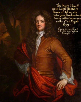 John Hervey, 1st Earl of Bristol
by John Fayram, 1715 2