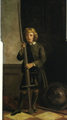 Hon. Sidney Greville
by his mother Anne, Countess of Warwick, 1875 2