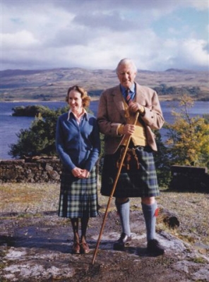 James Graham, 7th Duke of Montrose
and his wife Susan 2