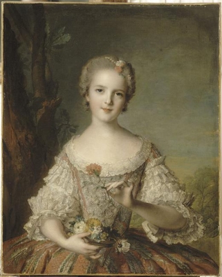 Louise Marie de Bourbon
by Jean Marc Nattier, 1750 2