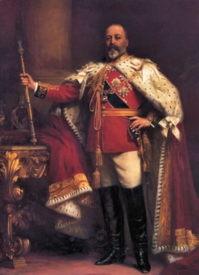 HM King Edward VII of the United Kingdom
Oil on canvas by Sir Luke Fildes, 19022