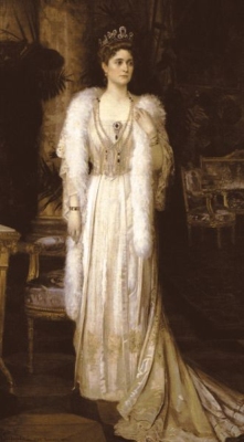 Tsarina Aleksandra II of Russia
Oil on canvas, 19062