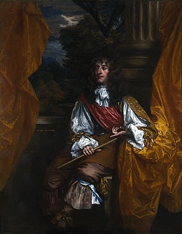 James Stuart, Duke of York
Oil on canvas by Sir Peter Lely, 1661 2
