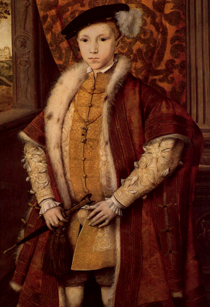 King Edward VI of England
Oil on panel by Hans Eworth1