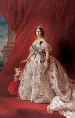 Isabel II, Queen of Spain
by Franz Xavier Winterhalter, 1852 2