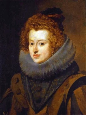 Infanta doña Maria, Queen of Hungary
by Diego Veláquez, 16281