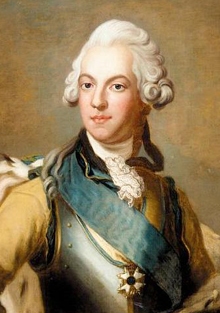 Gustav III, King of Sweden
by Alexander Roslin 1