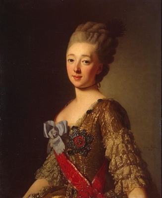 Nataliya Alekseievna, Tsarina of Russia
by Alexander Roslin, 1776 2