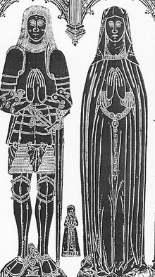 John IX Lestrange, 8th Lord Strange
and his wife, Jacquetta 2