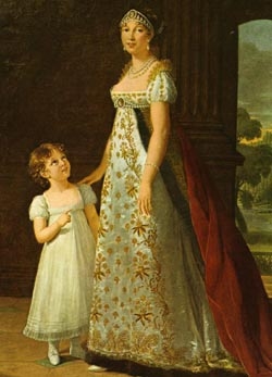 Maria Annunziata, Queen of Naples
and her daughter Laetizia, 1802 2