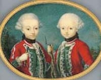 Carlo (l) and Giuseppe (r) di Savoia, 1770 2