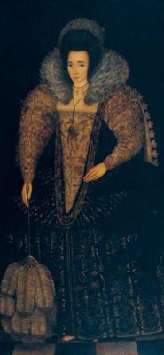 Elizabeth, Lady Raleigh
by Robert Peake the elder, 1600 2