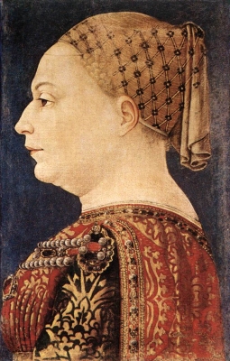 Bianca Maria Vsisconti
by Bonifacio Bembo, c 1460 2