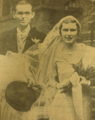 Christopher Hodgson and Helen Blunt
Marriage, 21 April 1934 2