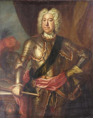 Lt.-Gen George Carpenter, 1st Baron Capenter of Killaghy
by Martin Maingaud, 1723 2