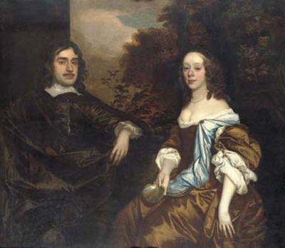 Sir Peter Temple and his wife Eleanor
by Sir Peter Lely 2