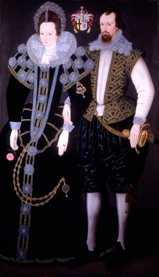 Sir Reginald Mohun,
and his 3rd wife, Dorothy, 1603 1