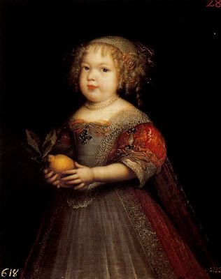 Marie Thérèse de Bourbon
by Jean Nocret, 1671 2