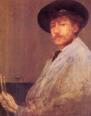 Arrangement in Gray, Portrait of the Artist
By himself, 18721