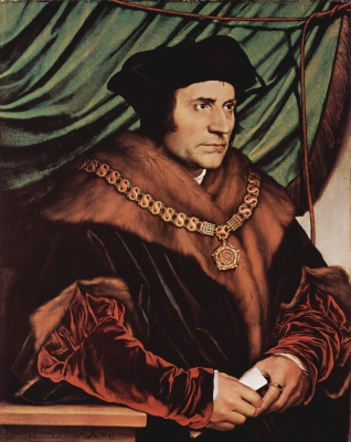 Sir Thomas More
by Hans Holbein, 1527 2
