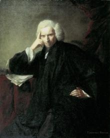 Lawrence Sterne
by Sir Joshua Reynolds, 1760 2