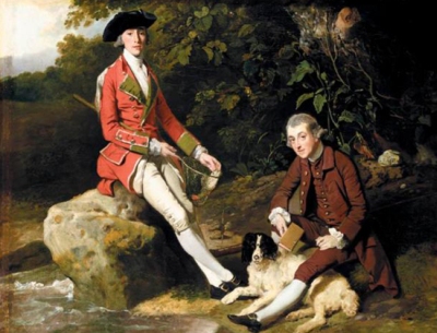 John Yorke (right)
by Johann Zoffany 2