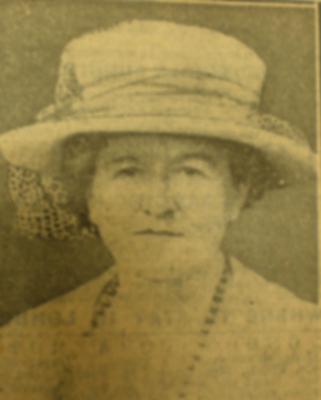 Hilda Runicman, 1928 2