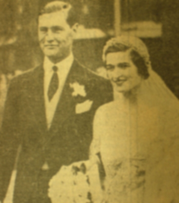 Kenneth Thornton and Angela Brett
Marriage 24 April 1934 2