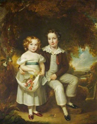 Georgiana and Henry Hoare
by Eden Upton Eddis, 1835 1