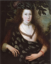 Elizabeth, Lady Pope
by Robert Peake the elder, 1615 2