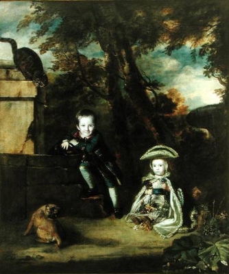 Paul Cobb and Christian Methuen
by Sir Joshua Reynolds 2