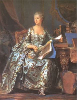 Jeanne Poisson, Marquise de Pompadour
by Quentin de la Tour, 1751 1