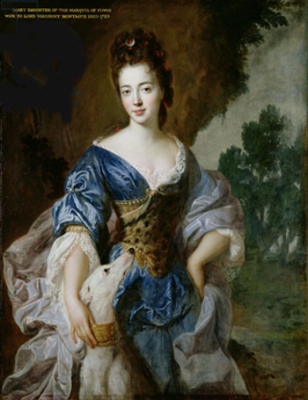 Lady Mary, Viscountess Montagu
by Francois de Troy 1